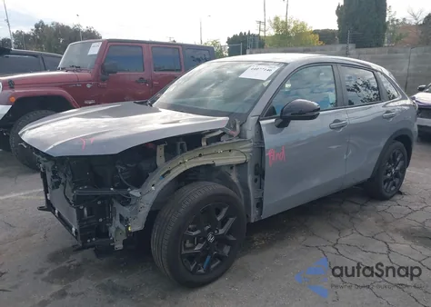 2023 Honda Hr-V 2Wd Sport z USA, uszkodzony, nr VIN 3CZRZ1H58PM721901